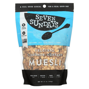 Seven Sundays Muesli - Original - Case of 6 - 12 oz. Seven Sundays Muesli - Original - Case of 6 - 12 oz.