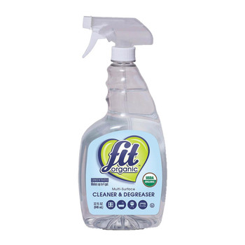 Fit Organic Cleaner and Degreaser - Sprayer - Case of 12 - 32 FL oz.