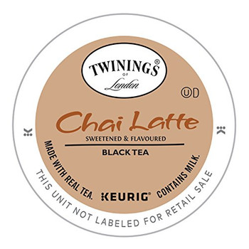 Twining's Tea Chai - Latte - Case of 6 - 12 Count Twining's Tea Chai - Latte - Case of 6 - 12 Count