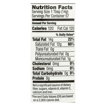 Spectrum Naturals Organic Refined Coconut Oil - Case of 6 - 29 Fl oz.