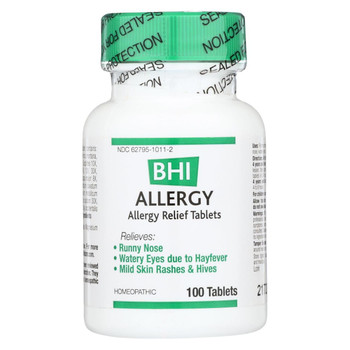 BHI - Allergy Relief - 100 Tablets BHI - Allergy Relief - 100 Tablets