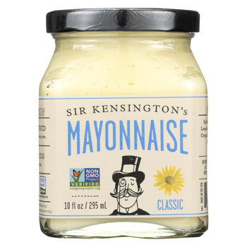Sir Kensington's Classic Mayonnaise - Case of 6 - 10 Fl oz. Sir Kensington's Classic Mayonnaise - Case of 6 - 10 Fl oz.