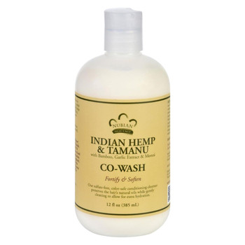 Nubian Heritage Conditioner - Co-Wash - Indian Hemp and Tamanu - 12 oz Nubian Heritage Conditioner - Co-Wash - Indian Hemp and Tamanu - 12 oz
