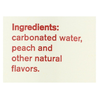 Hint Water - Fizz - Peach - Unswtnd - Case of 12 - 16.9 fl oz Hint Water - Fizz - Peach - Unswtnd - Case of 12 - 16.9 fl oz