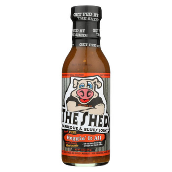 The BBQ Shed Marinade - Hoggin It All - Case of 6 - 13.5 oz The BBQ Shed Marinade - Hoggin It All - Case of 6 - 13.5 oz