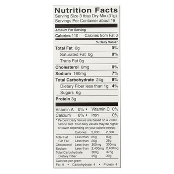 Glutino Sandwich Bread - Case of 6 - 20.1 oz.