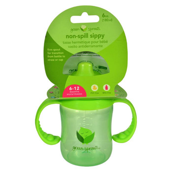 Green Sprouts Sippy Cup - Non Spill Green - 1 ct Green Sprouts Sippy Cup - Non Spill Green - 1 ct