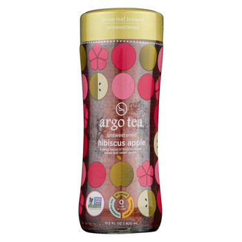 Argo Tea Iced Green Tea - Hibiscus Apple - Case of 12 - 13.5 Fl oz. Argo Tea Iced Green Tea - Hibiscus Apple - Case of 12 - 13.5 Fl oz.