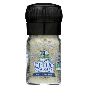 Celtic Sea Salt - Grinder - Light Grey Sea Salt - Case of 6 - 1.8 oz. Celtic Sea Salt - Grinder - Light Grey Sea Salt - Case of 6 - 1.8 oz.