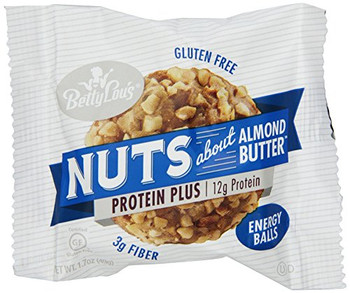 Betty Lou's Nut Butter Balls - Protein Plus - Almond - 1.7 oz - 12 ct Betty Lou's Nut Butter Balls - Protein Plus - Almond - 1.7 oz - 12 ct