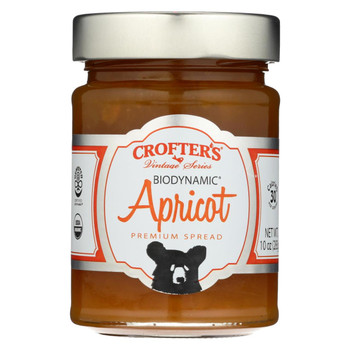 Crofters Premium Spreads - Biodynamic Apricot - Case of 6 - 10 oz. Crofters Premium Spreads - Biodynamic Apricot - Case of 6 - 10 oz.