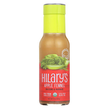 Hilary's Eat Well - Salad Dressing - Apple Fennel - Case of 6 - 8 fl oz.