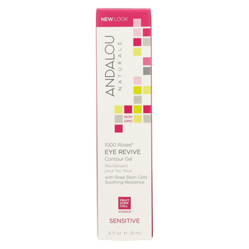 Andalou Naturals Eye Revive Contour Gel - 1000 Roses - .6 oz Andalou Naturals Eye Revive Contour Gel - 1000 Roses - .6 oz