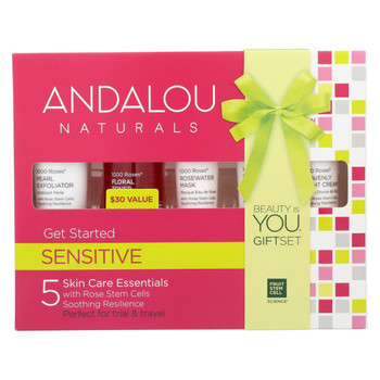 Andalou Naturals Get Started Kit - 1000 Roses - 5 Pieces Andalou Naturals Get Started Kit - 1000 Roses - 5 Pieces