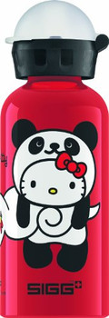 Sigg Water Bottle - Kitty Panda - Red - Case of 6 - 0.4 Liter