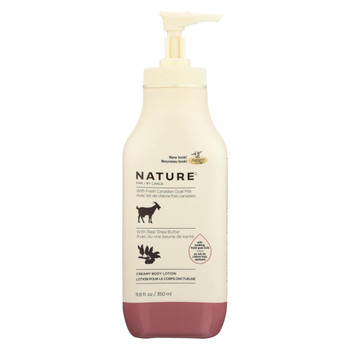 Nature By Canus Lotion - Goats Milk - Nature - Shea Butter - 11.8 oz