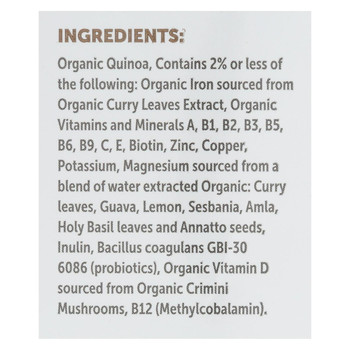 Nurturme Organic Protein Cereals - Packed Quinoa - Case of 6 - 3.7 oz.