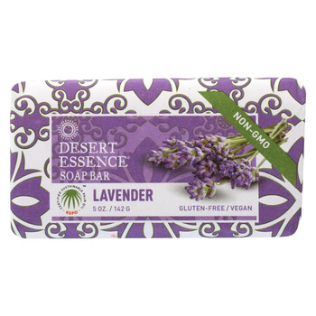 Desert Essence - Bar Soap - Lavender - 5 oz Desert Essence - Bar Soap - Lavender - 5 oz