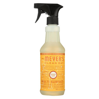 Mrs. Meyer's Clean Day - Multi-Surface Everyday Cleaner - Orange Clove - Case of 6 - 16 fl oz.