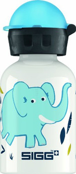 Sigg Water Bottle - Elephant Family - 0.3 Liters