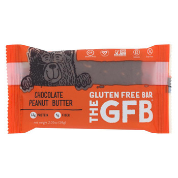 The Gluten Freeb Bar - Chocolate Peanut Butter - Gluten Free - Case of 12 - 2.05 oz The Gluten Freeb Bar - Chocolate Peanut Butter - Gluten Free - Case of 12 - 2.05 oz