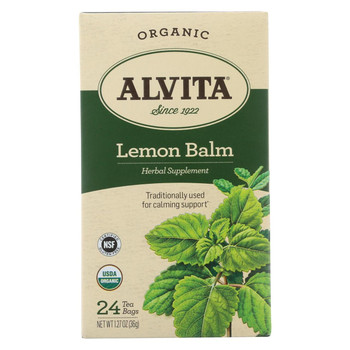 Alvita Tea Lemon Balm - 24 Bag Alvita Tea Lemon Balm - 24 Bag