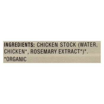 Pacific Natural Foods Bone Stock - Chicken Unsalted - Case of 12 - 15.2 Fl oz.