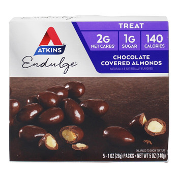Atkins Endulge Pieces - Chocolate Covered Almonds - 5 ct - 1 oz