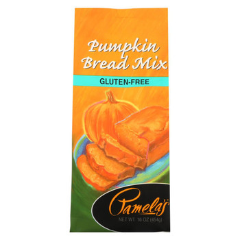 Pamela's Products - Bread Mix - Pumpkin - Case of 6 - 16 oz.