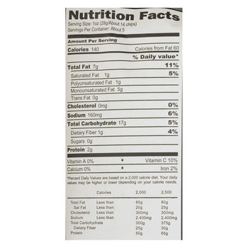 Boulder Canyon - Avocado Oil Canyon Cut Potato Chips - Sea Salt and Cracked Pepper - Case of 12 - 5.25 oz. Boulder Canyon - Avocado Oil Canyon Cut Potato Chips - Sea Salt and Cracked Pepper - Case of 12 - 5.25 oz.