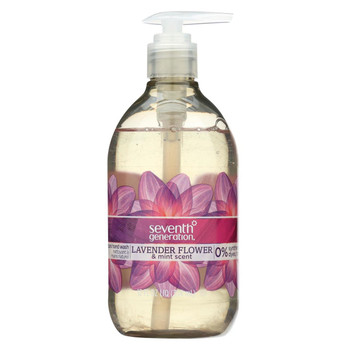 Seventh Generation Hand Wash - Natural - Lavender Mint - 12 fl oz - 1 Case Seventh Generation Hand Wash - Natural - Lavender Mint - 12 fl oz - 1 Case