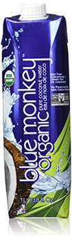Blue Monkey - Coconut Collection Water - Coconut - Case of 12 - 33.8 Fl oz. Blue Monkey - Coconut Collection Water - Coconut - Case of 12 - 33.8 Fl oz.