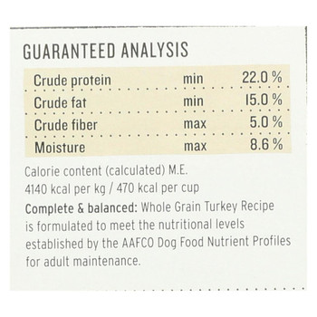 The Honest Kitchen Keen - Whole Grain Turkey Dog Food - Case of 6 - 2 lb.