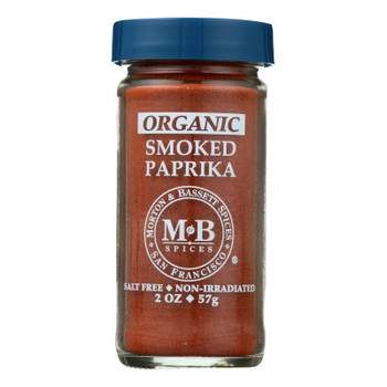 Morton and Bassett Smoked Paprika - Paprika - Case of 3 - 2 oz.