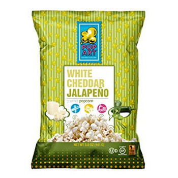 Pop Art Gourmet Popcorn - Whit - Case of 24 - 1.25 oz. Pop Art Gourmet Popcorn - Whit - Case of 24 - 1.25 oz.