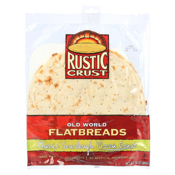 Rustic Crust - Pza Crst Fltbrd Sourdough - CS of 8-13 OZ