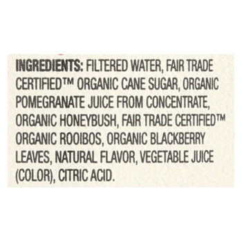 Honest Tea Organic Bottled Tea - Red Pomegranate - Case of 12 - 16 oz Honest Tea Organic Bottled Tea - Red Pomegranate - Case of 12 - 16 oz