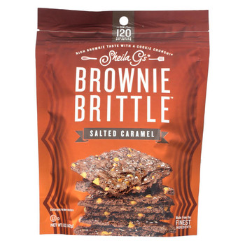 Sheila G's Brwni Brttl - Salted Caramel - Case of 12 - 5 oz