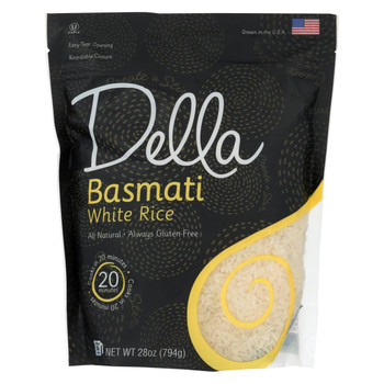 Della - Basmati White Rice - Case of 6 - 28 oz.