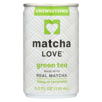 Matcha Love Unsweetened Tea - Case of 20 - 5.2 oz.