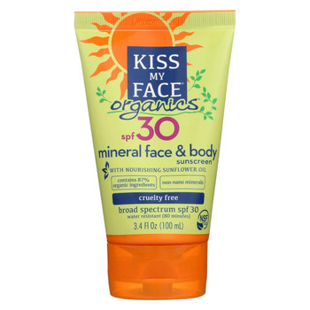 Kiss My Face and Body Mineral - 3.4 Fl oz.