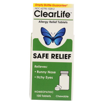 ClearLife - Allergy Relief Tablets - 100 Tablets