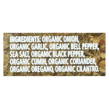 Simply Organic Vegetable Grilling Seasons - Case of 6 - 2.2 oz.