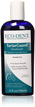 Eco-Dent Mouthwash - Premium Oral Care - TartarGuard - 8 oz