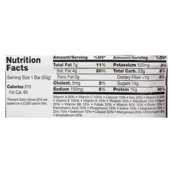Balance Bar - Gold - Caramel Nut Blast - 1.76 oz - Case of 6 Balance Bar - Gold - Caramel Nut Blast - 1.76 oz - Case of 6