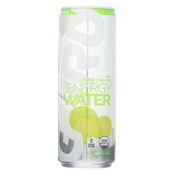 Guru Energy Drink Energy Water - Lime - Case of 12 - 12 Fl oz.