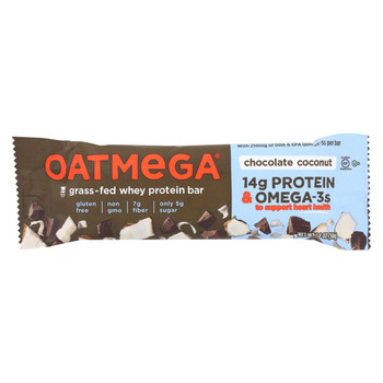 Oatmegabar Chocolate Crisp - Coconut - Case of 12 - 1.8 oz. Oatmegabar Chocolate Crisp - Coconut - Case of 12 - 1.8 oz.