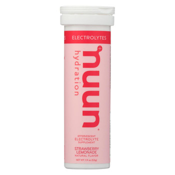 Nuun Hydration Nuun Active - Strawberry Lemonade - Case of 8 - 10 Tablets Nuun Hydration Nuun Active - Strawberry Lemonade - Case of 8 - 10 Tablets