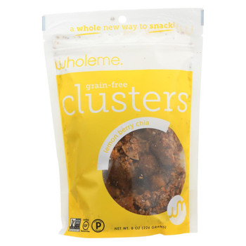 Wholeme Lemon Berry Chia - Gluten Free - Case of 6 - 8 oz. Wholeme Lemon Berry Chia - Gluten Free - Case of 6 - 8 oz.