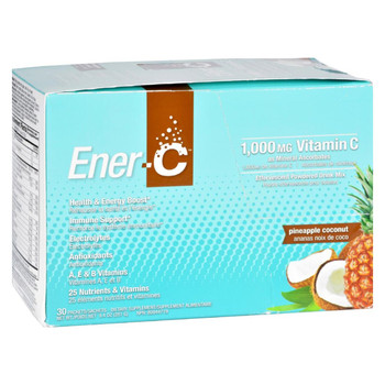Ener-C - Pineapple Coconut - 1000 mg - 30 Packets Ener-C - Pineapple Coconut - 1000 mg - 30 Packets
